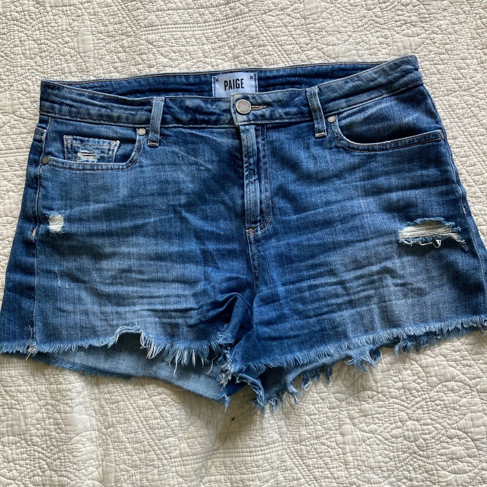 Paige Denim Cut-off Shorts Size 31